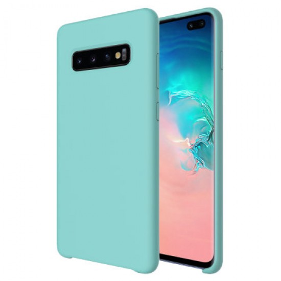 Olixar Samsung Galaxy S10 Plus Soft Silicone Case - Pastel Green