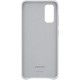 Official Samsung Galaxy S20 Leather Cover Case - Light Grey