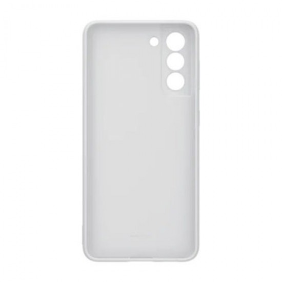 Official Samsung Galaxy S21 Silicone Cover Case - Light Grey