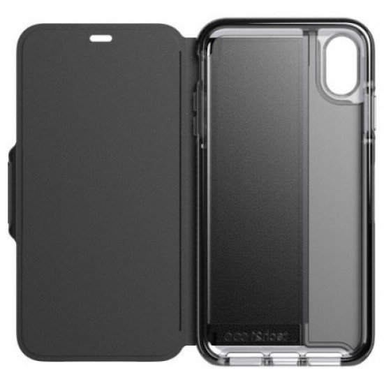 Tech21 Evo Wallet iPhone XS Wallet Case - Black