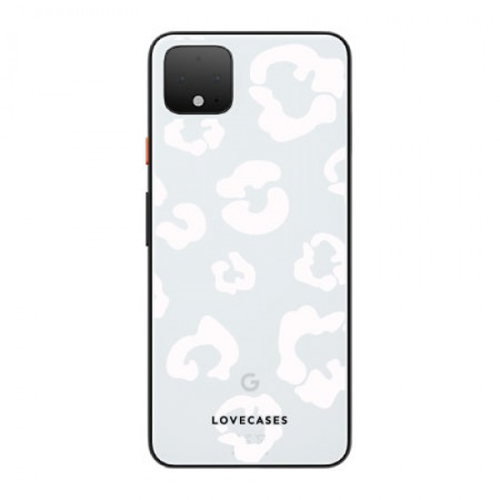 LoveCases Google Pixel 4 XL Clear Leopard Print Case LoveCases Google Pixel 4 XL Clear Leopard Print Case