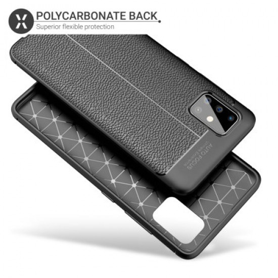 Olixar Attache Samsung Galaxy A71 Executive Shell Case - Black