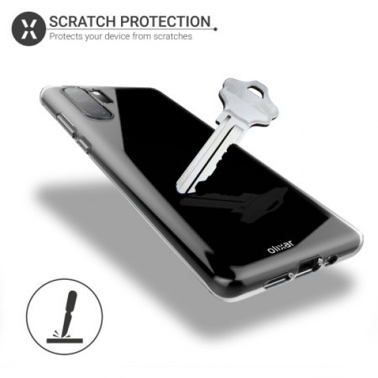 Olixar Ultra-Thin Huawei P30 Pro Gel Case - Clear