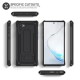 Olixar Manta Galaxy Note 10 Tough Case & Tempered Glass - Black