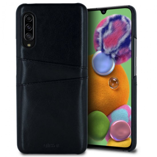 Olixar Farley RFID Blocking Samsung Galaxy A90 5G Wallet Case - Black