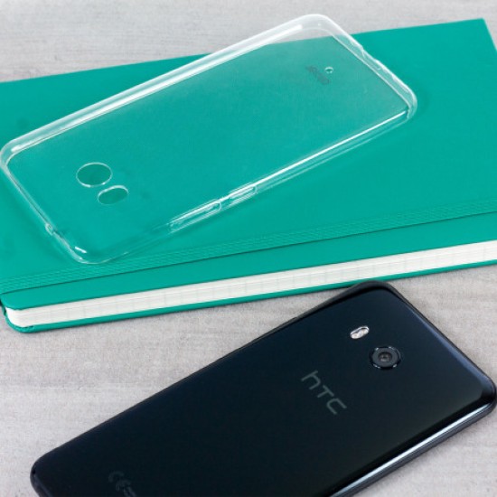 Olixar Ultra-Thin HTC U11 Gel Case - 100% Clear