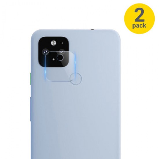 Olixar Google Pixel 4a 5G Tempered Glass Camera Protectors - 2 Pack