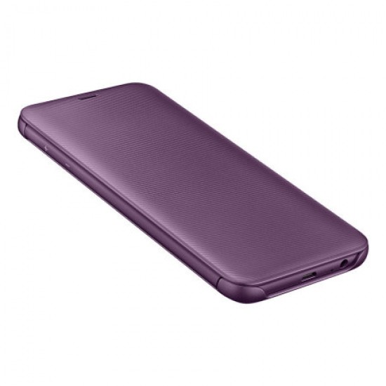 Official Samsung Galaxy J6 2018 Wallet Cover Case - Purple