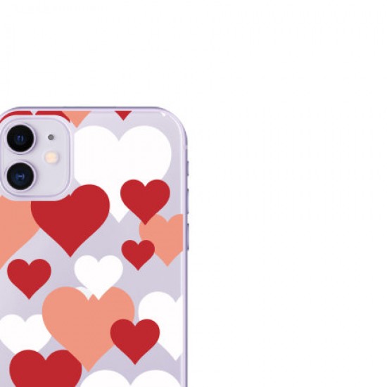 LoveCases iPhone 11 Loveheart Clear Phone Case LoveCases iPhone 11 Loveheart Clear Phone Case