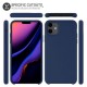 Olixar Soft Silicone iPhone 11 Case - Midnight Blue