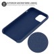 Olixar Soft Silicone iPhone 11 Case - Midnight Blue