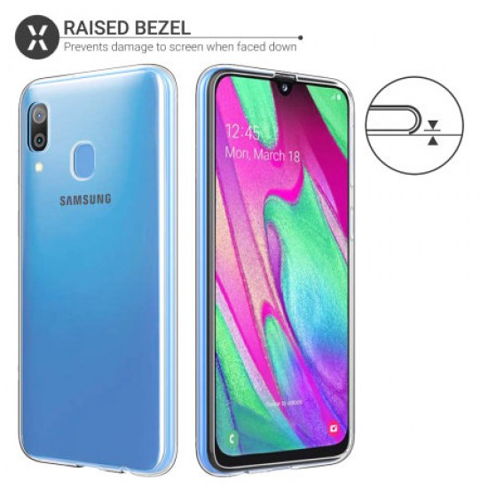 Olixar Ultra-Thin Samsung Galaxy A30 Case - 100% Clear Olixar Ultra-Thin Samsung Galaxy A30 Case - 100% Clear