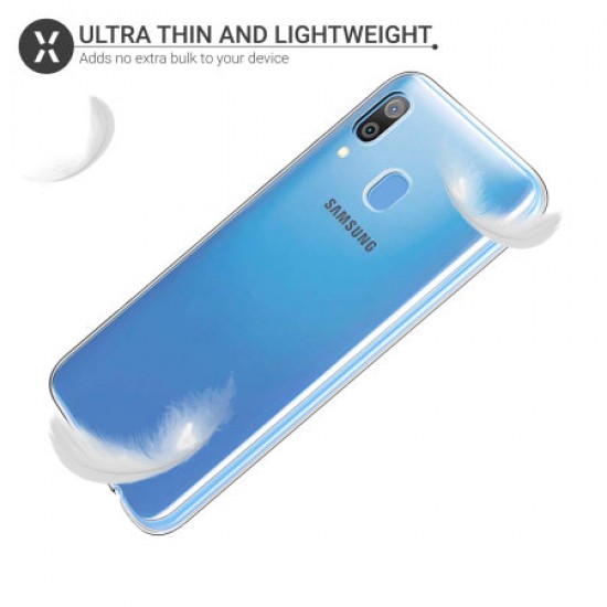 Olixar Ultra-Thin Samsung Galaxy A30 Case - 100% Clear Olixar Ultra-Thin Samsung Galaxy A30 Case - 100% Clear