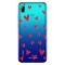 LoveCases Huawei P Smart 2019 Hearts Phone Case - Clear Red