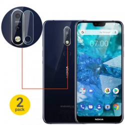 Olixar Nokia 7.1 Tempered Glass Camera Protectors - Twin Pack