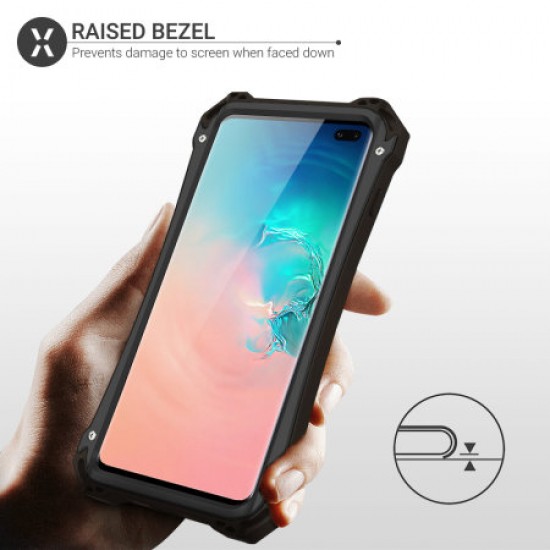 Olixar Titan Armour 360 Protective Samsung Galaxy S10 Plus - Gunmetal