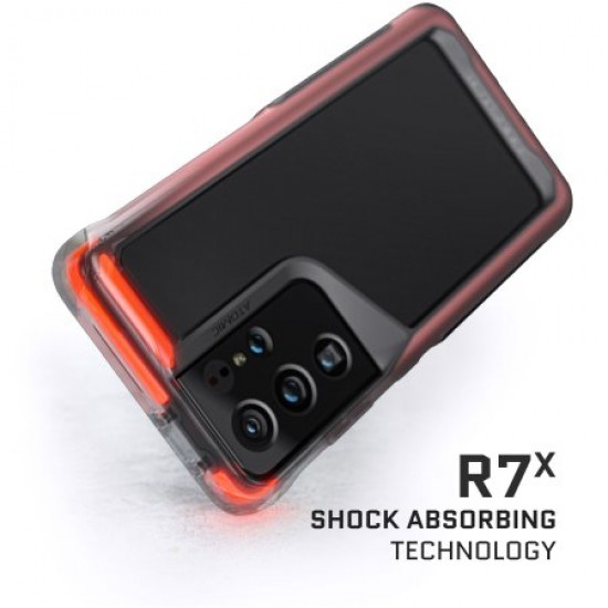 Ghostek Atomic Slim 3 Samsung Galaxy S21 Ultra Case - Pink Aluminium