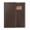 Official Samsung Galaxy Note 9 Leather Wallet Cover Case - Brown