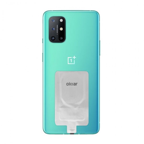Olixar OnePlus 8T Thin USB-C Wireless Charging Adapter - Silver