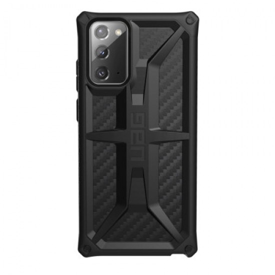 UAG Monarch Samsung Galaxy Note 20 Tough Case - Carbon Fiber
