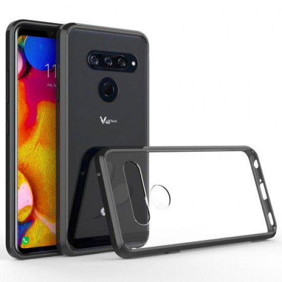 Olixar ExoShield Tough Snap-on LG V40 ThinQ Case - Black