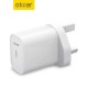 Olixar iPhone 12 Pro PD 20W USB-C Wall Charger - UK Plug - White