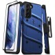 Zizo Bolt Samsung Galaxy S21 Tough Case & Screen Protector - Blue