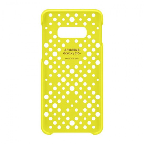 Official Samsung Galaxy S10e Pattern Cases - White And Yellow (2 Pack)