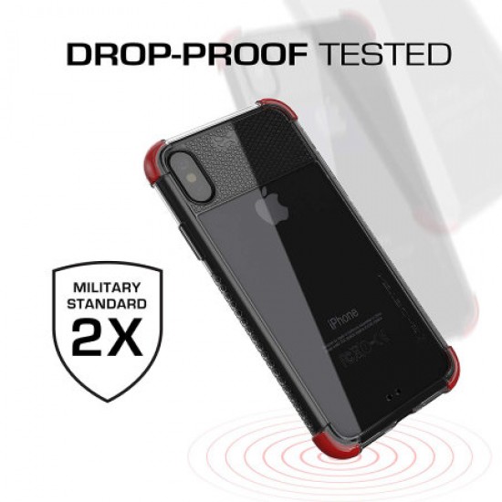 Ghostek Covert 2 iPhone XS Case - Red