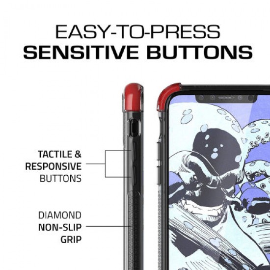 Ghostek Covert 2 iPhone XS Case - Red