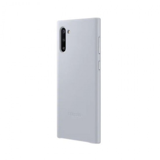 Official Samsung Galaxy Note 10 Leather Cover Case - Grey