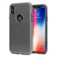 LoveCases Glitter iPhone X Case - Black