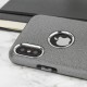 LoveCases Glitter iPhone X Case - Black