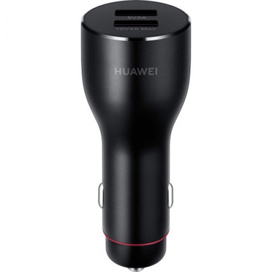 Official Huawei SuperCharge Dual Port Car Charger - Black