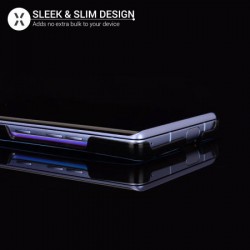 Olixar Leather-style LG Wing 5G Slim Back Case - Black