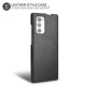 Olixar Leather-style LG Wing 5G Slim Back Case - Black