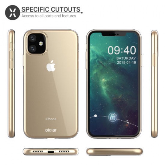 Olixar Ultra-Thin iPhone 11 Case - 100% Clear