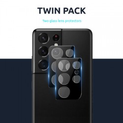 Olixar Samsung Galaxy S21 Ultra Camera Protectors - Two Pack