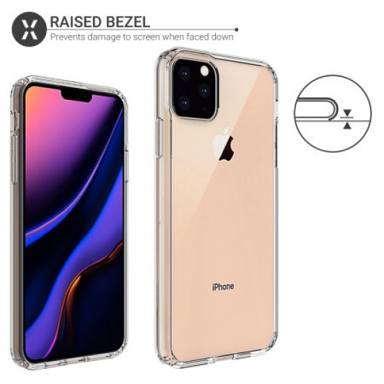 Olixar ExoShield Tough Snap-on iPhone 11 Pro Max Case - Crystal Clear