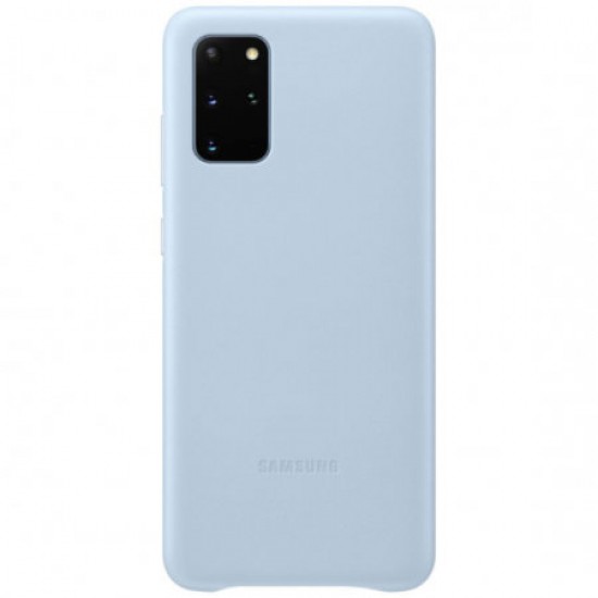 Official Samsung Galaxy S20 Plus Leather Cover Case - Sky Blue