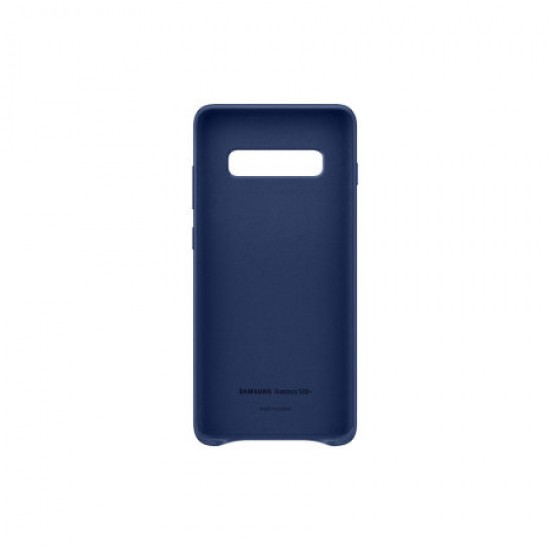 Official Samsung Galaxy S10 Plus Leather Cover Case - Navy