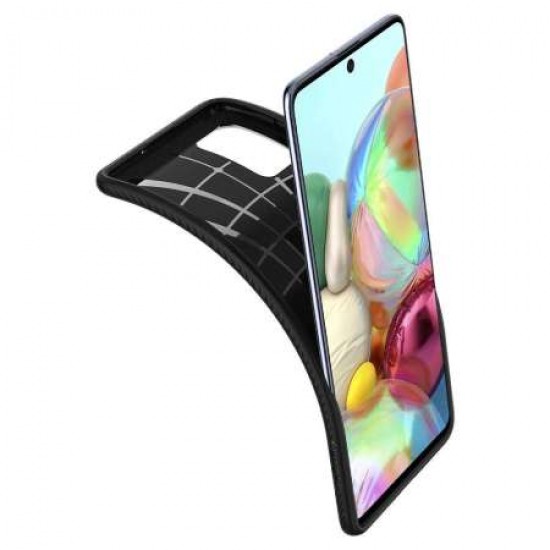 Spigen Liquid Air Samsung Galaxy A71 Case - Matte Black