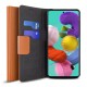 Olixar Leather-Style Samsung Galaxy A51 Wallet Stand Case - Brown