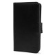 Olixar Samsung Galaxy J1 2015 Genuine Leather Wallet Case - Black