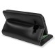 Olixar Samsung Galaxy J1 2015 Genuine Leather Wallet Case - Black