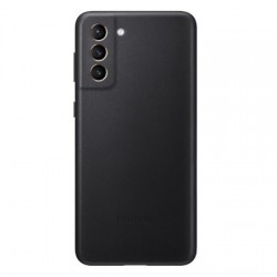 Official Samsung Galaxy S21 Plus Leather Cover Case - Black