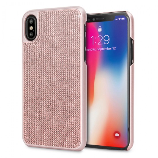 LoveCases Luxury Crystal iPhone 8 Plus / 7 Plus Case - Rose Gold .