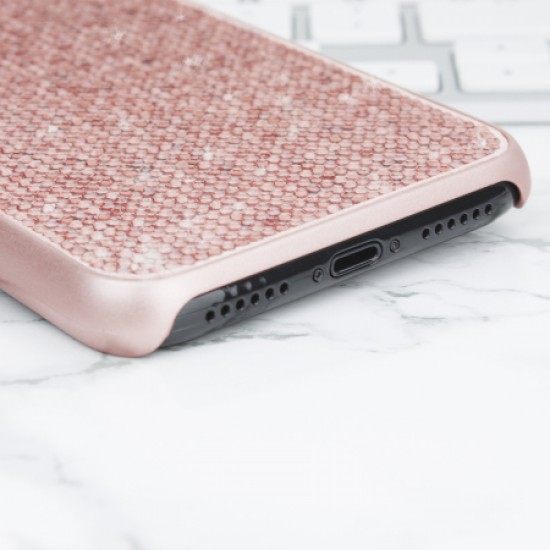 iPhone X Case - Rose Gold - LoveCases Luxury Crystal
