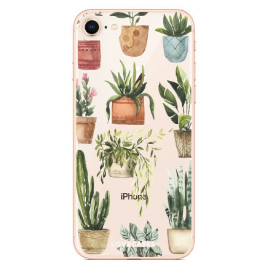 LoveCases iPhone 7 Plus Plant Phone Case - Clear Multi LoveCases iPhone 7 Plus Plant Phone Case - Clear Multi