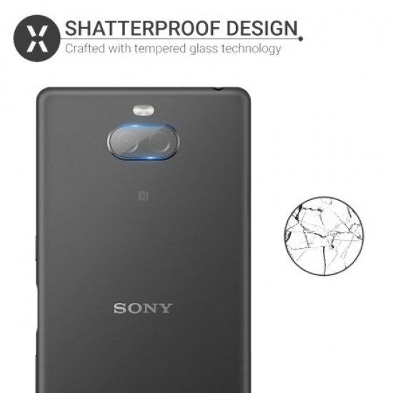 Olixar Sony Xperia 10 Plus Glass Camera Protectors - Twin Pack